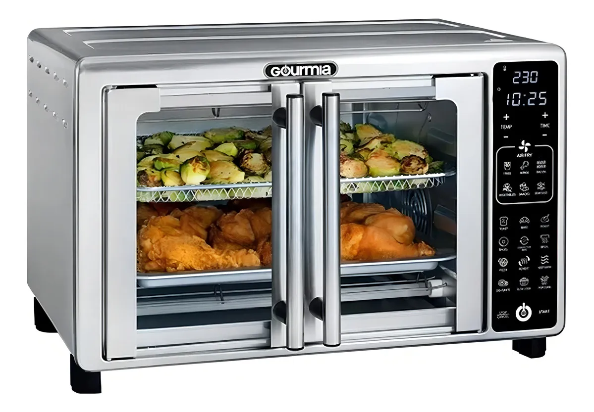 Foto 2 pulgar | Freidora de Aire Gourmia Gtf2440 Horno Tostador 19 en 1 Plateada