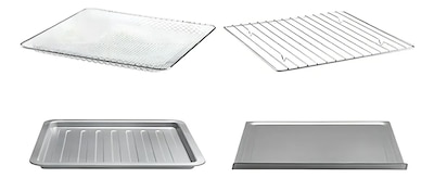 Foto 3 | Freidora de Aire Gourmia Gtf2440 Horno Tostador 19 en 1 Plateada