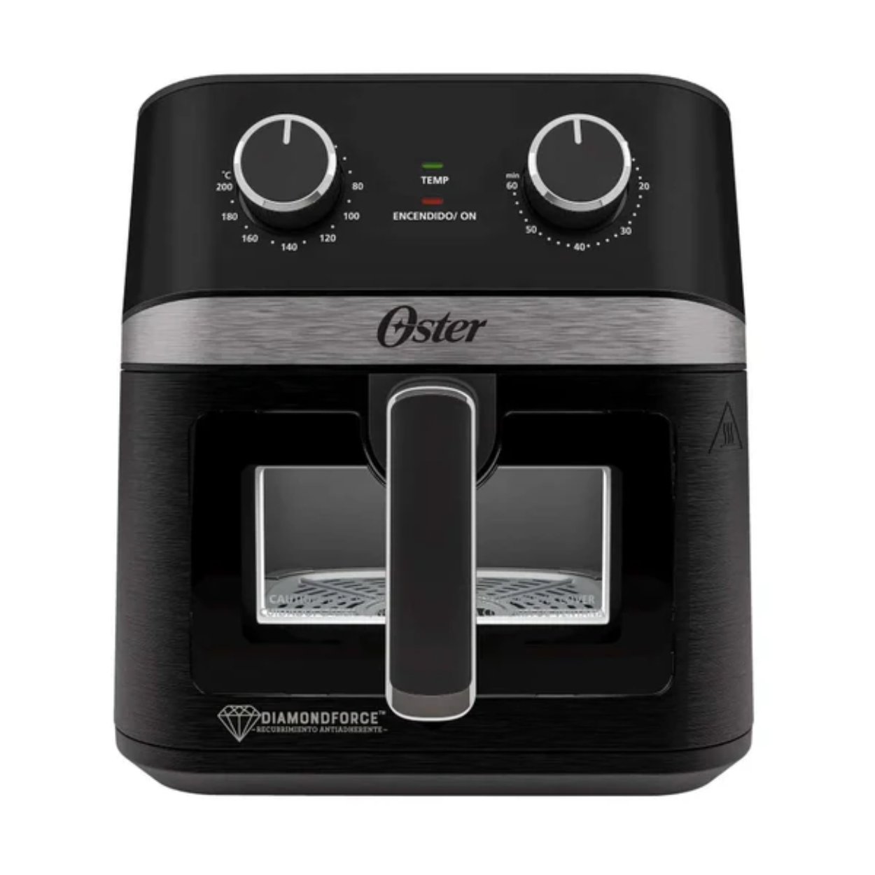 Foto 2 pulgar | Freidora de Aire Oster Ckstaf60wmdf Diamondforce 6 l Negra