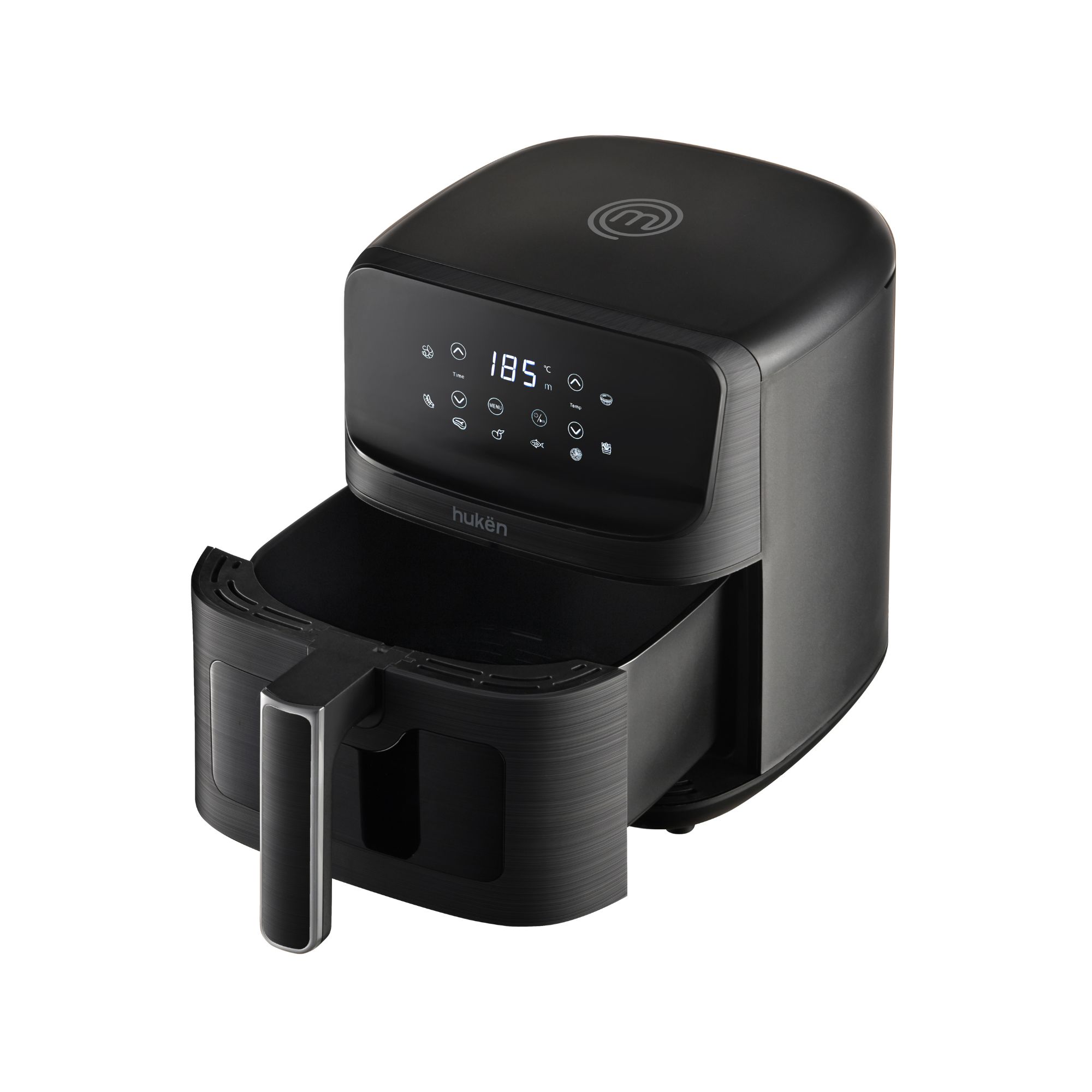 Foto 2 | Freidora De Aire Multifuncional Ligth-view 4.5l Masterchef By Huken Mk-af-45black Negro Matte