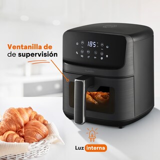 Foto 3 | Freidora De Aire Multifuncional Ligth-view 4.5l Masterchef By Huken Mk-af-45black Negro Matte