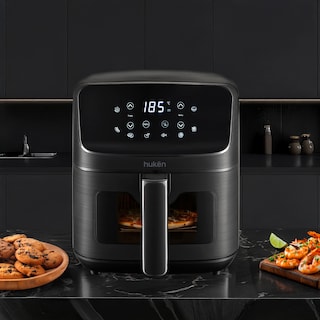 Foto 7 | Freidora De Aire Multifuncional Ligth-view 4.5l Masterchef By Huken Mk-af-45black Negro Matte