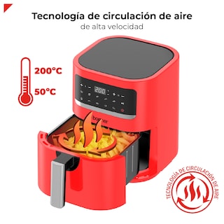 Foto 5 | Freidora de Aire Bogner BAF03 Alta Velocidad 3.3 l