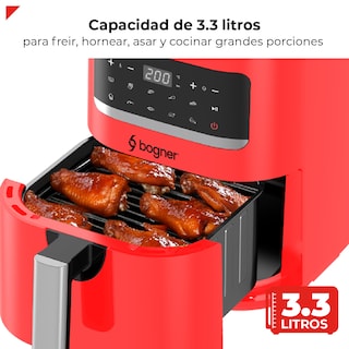 Foto 6 | Freidora de Aire Bogner BAF03 Alta Velocidad 3.3 l
