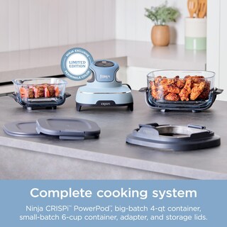 Foto 2 | Sistema De Cocción Air Fryer Ninja Crispi 4 En 1 4 L Periwinkle - Venta Internacional.
