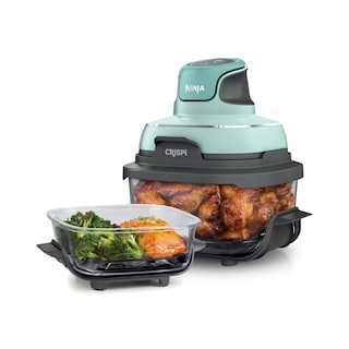 Foto 1 | Sistema De Cocción Air Fryer Ninja Crispi 4 En 1, Vidrio De 4 Litros Y 1,4 Litros - Venta Internacional.