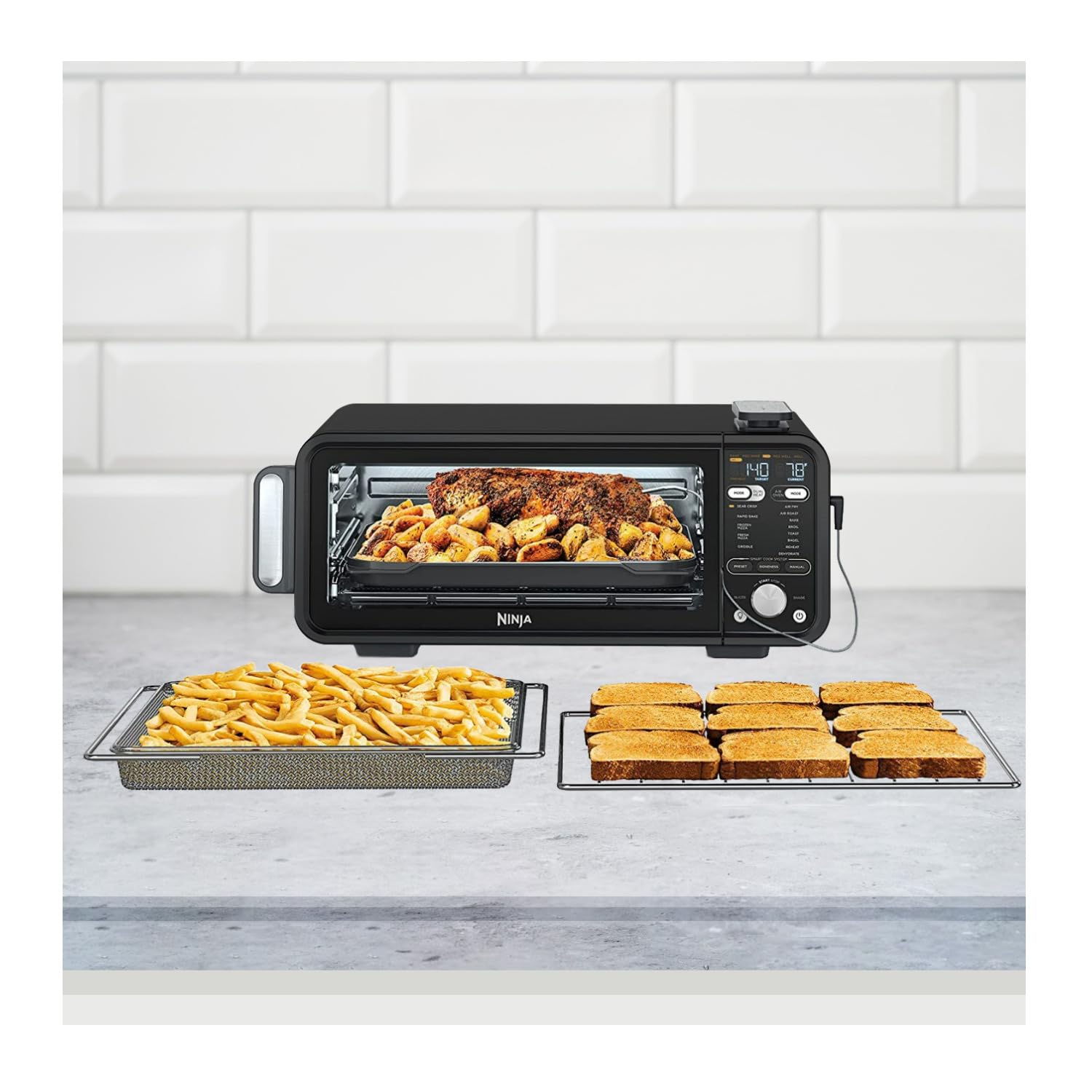 Foto 6 pulgar | Horno De Sobremesa Air Fry Ninja Sp351 Foodi Smart 15 En 1 - Venta Internacional.