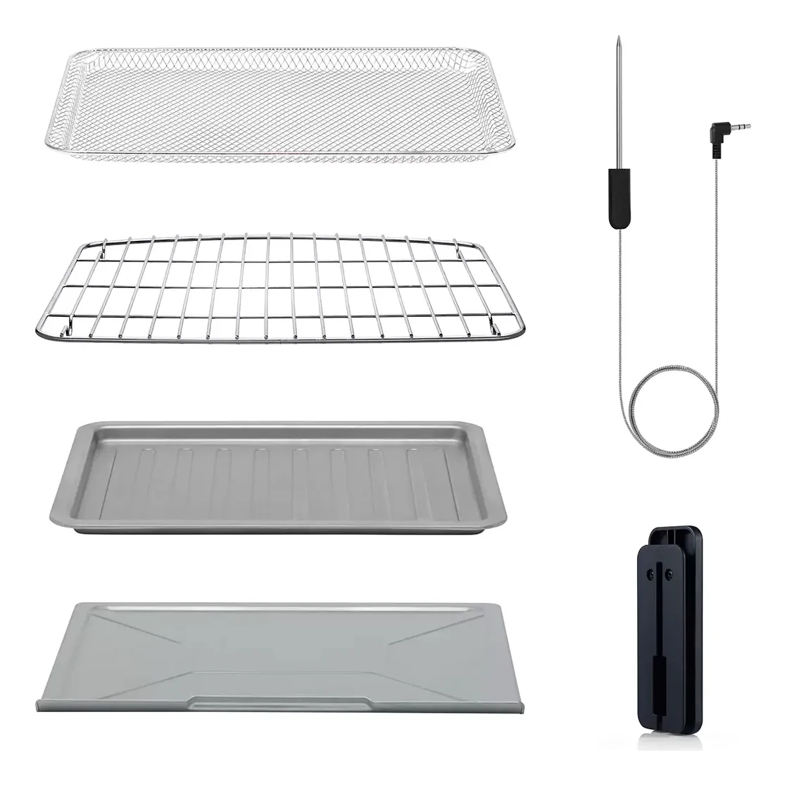 Foto 4 pulgar | Gourmia Xl Horno Con Freidora Aire Acero Inoxidable Color Gris Plateado
