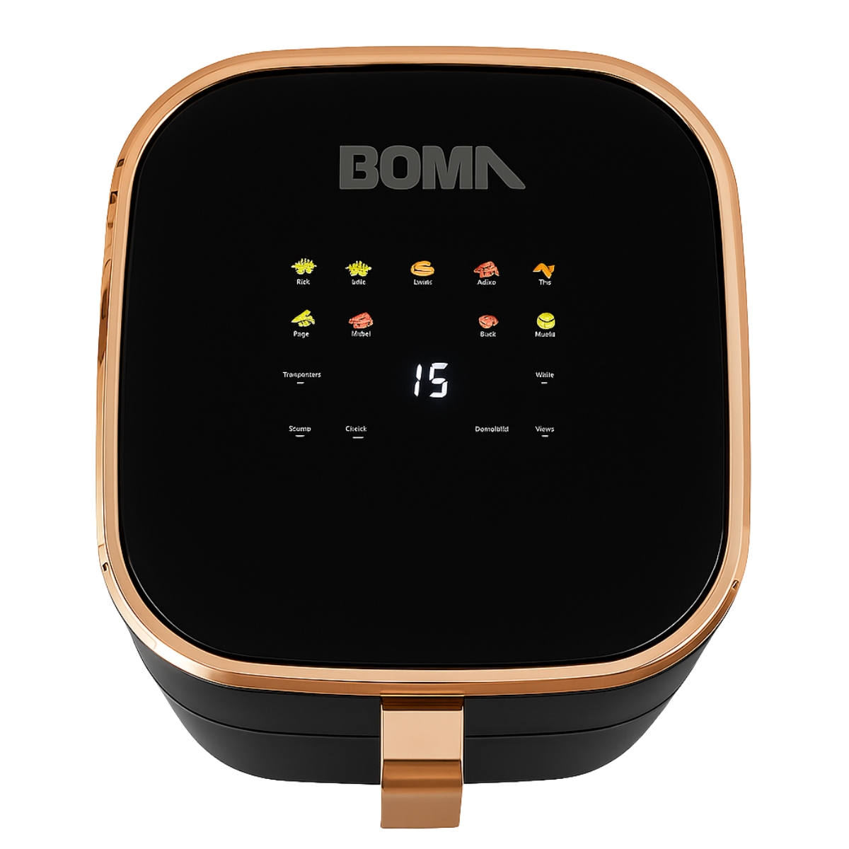 Foto 5 pulgar | Freidora De Aire Boma Smart Multifunción Touch 5l 1400w Bm-068b