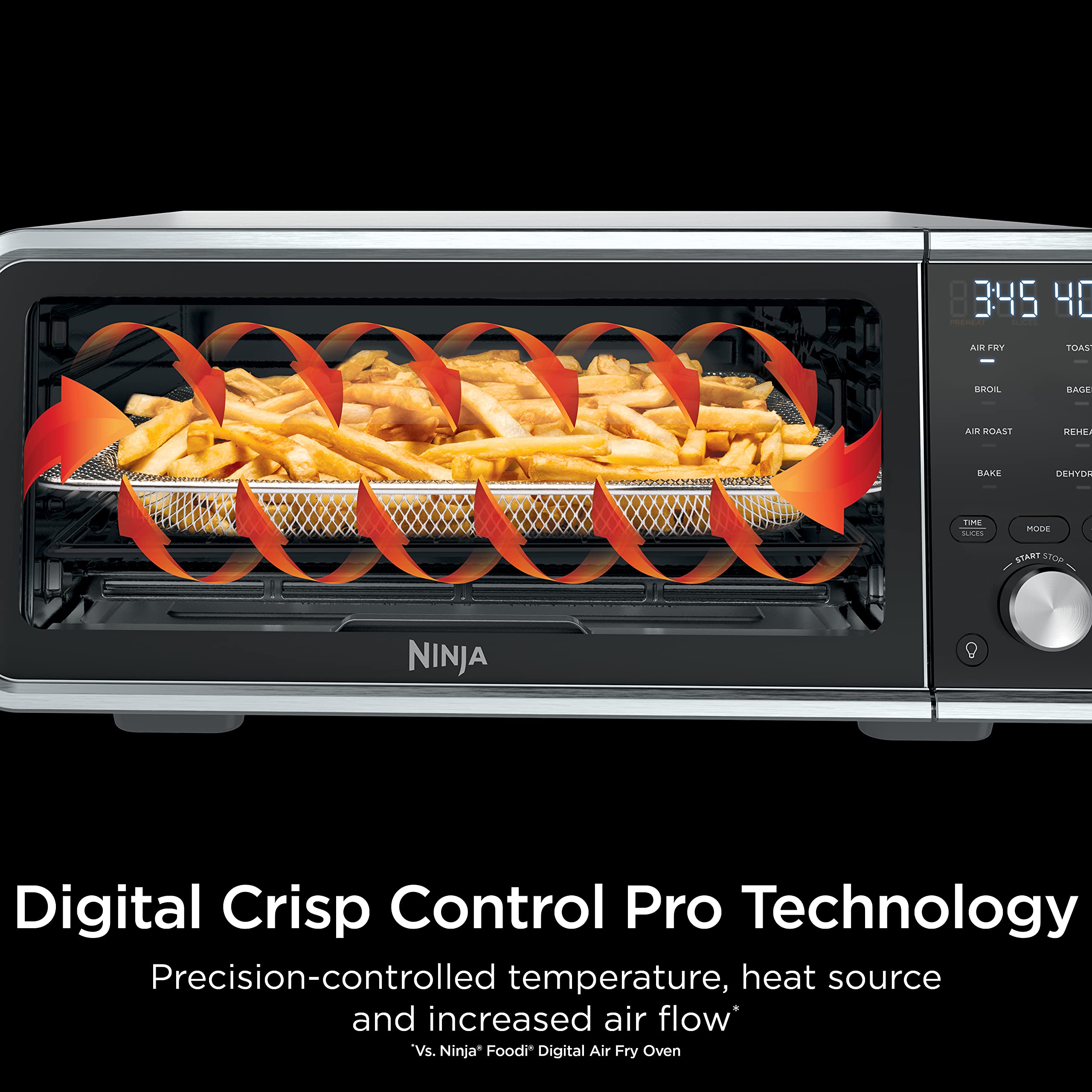 Foto 6 pulgar | Horno Air Fryer Ninja Sp201 Digital 8 En 1  Capacidad Xl  Plateado - Venta Internacional.
