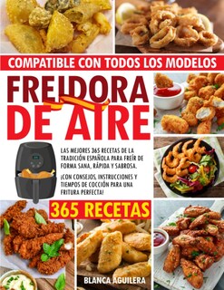 Foto 1 | Libro De Cocina Air Fryer: 365 Mejores Recetas De Tradición Española - Venta Internacional.