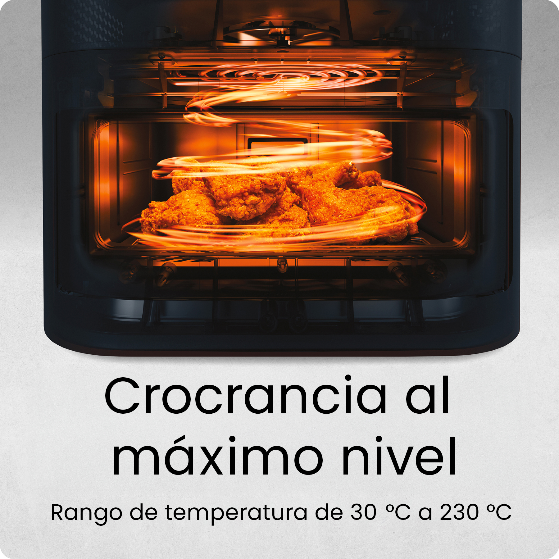 Foto 5 pulgar | Chefman - Crispinator – Freidora De Aire 8 Quarts Color Negro