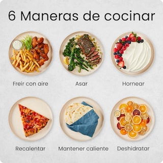 Foto 5 | Chefman - Crispinator – Freidora De Aire 8 Quarts Color Claro