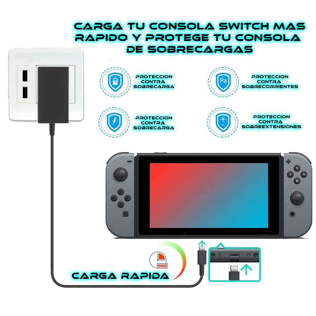 Foto 4 pulgar | Cargador de Pared N-switch Ac Adaptador