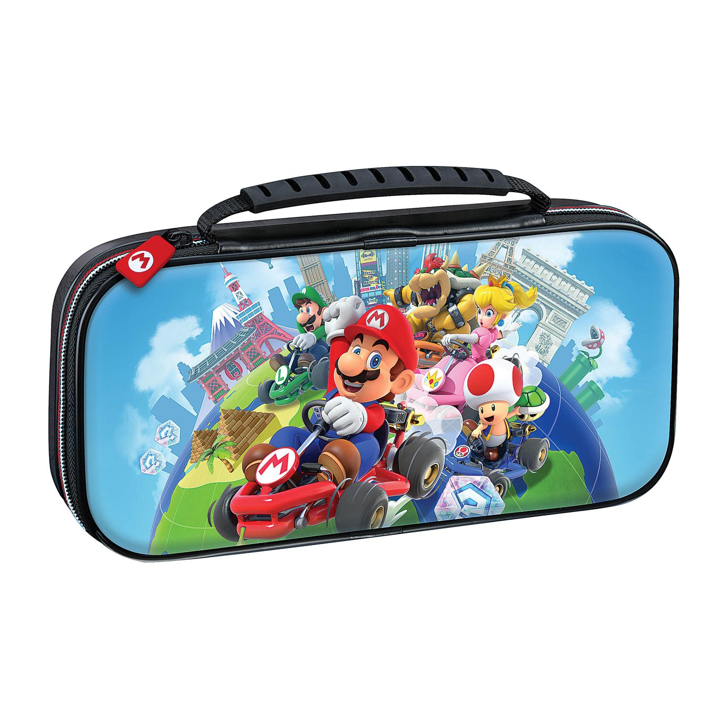 Foto 3 pulgar | Estuche Protector Para Nintendo Switch De Mario Kart Hori -Azul