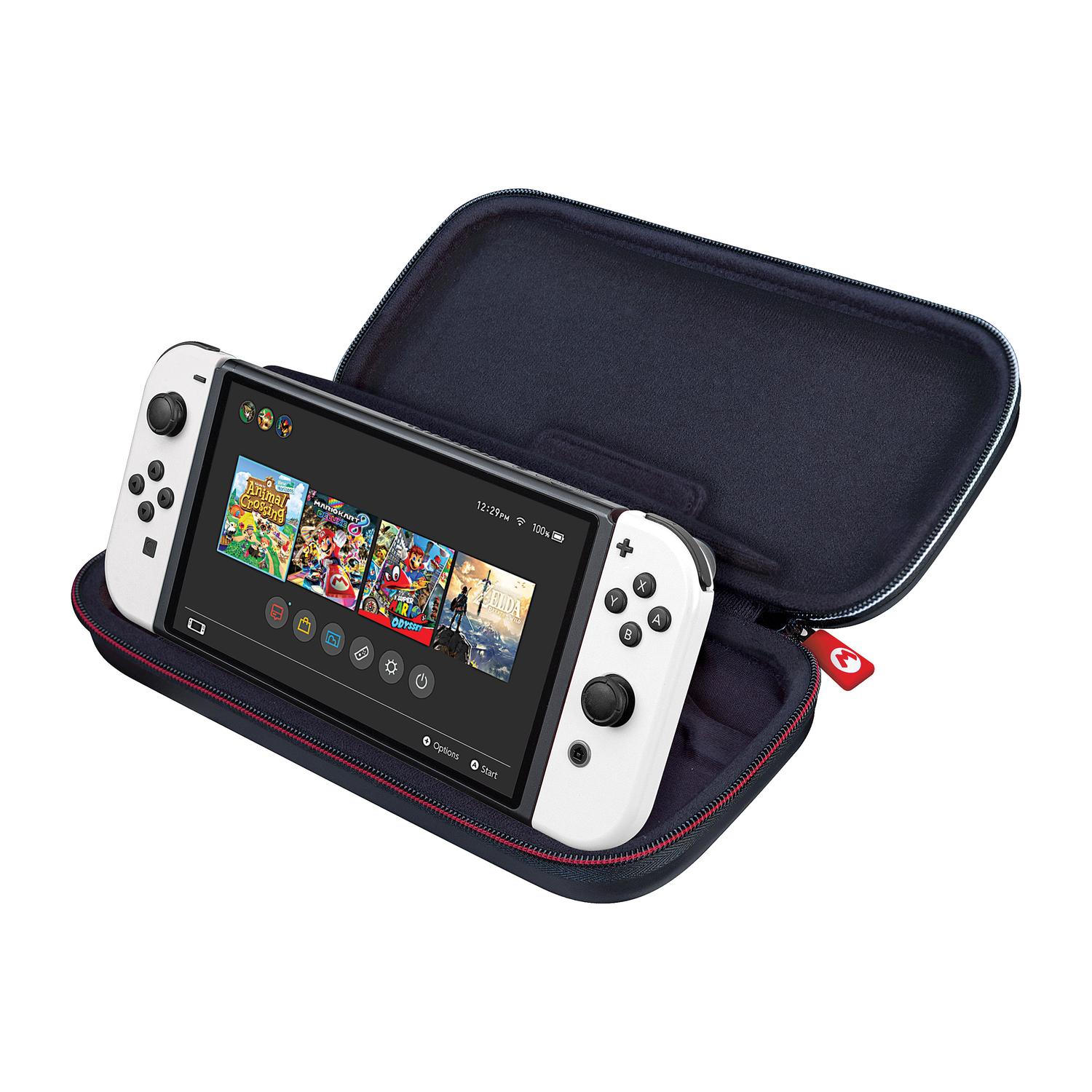 Foto 4 pulgar | Estuche Protector Para Nintendo Switch De Mario Kart Hori -Azul