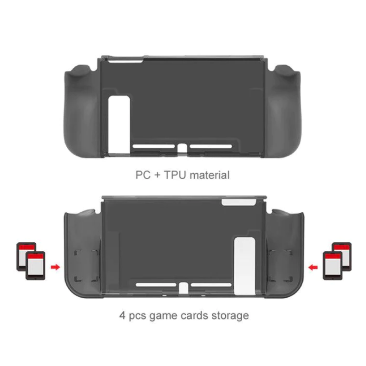 Foto 3 pulgar | Kit de Protector Genérico para Nintendo Switch Multicolor