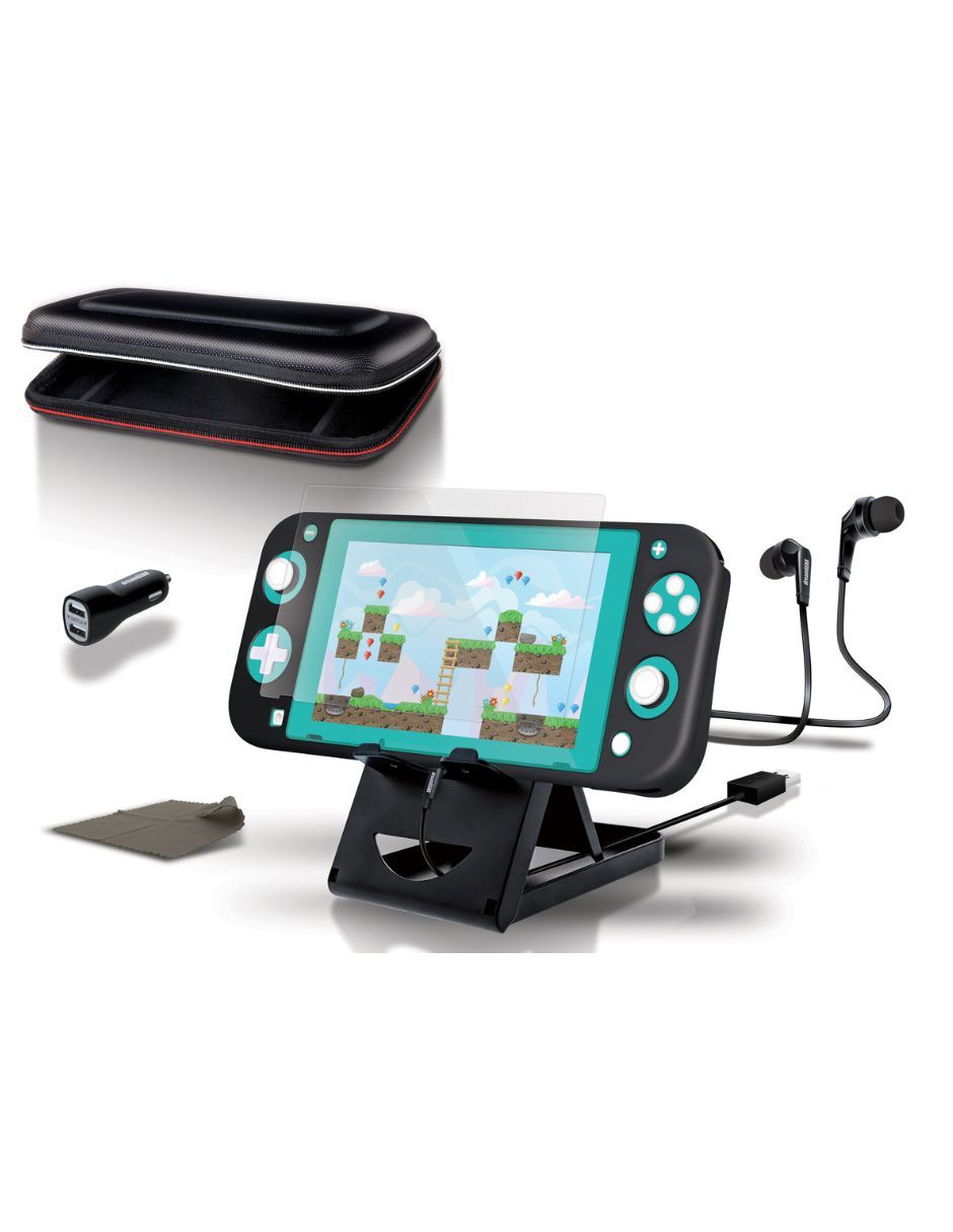 Foto 2 pulgar | Switch Lite Starter Kit Dreamgear Negro