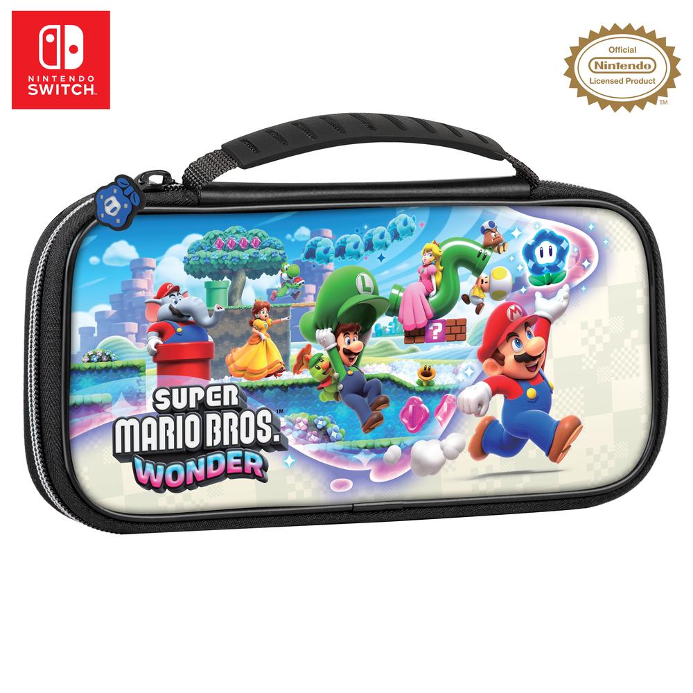 Foto 3 pulgar | Estuche Nintendo Switch Super Mario Wonder Negro Rds