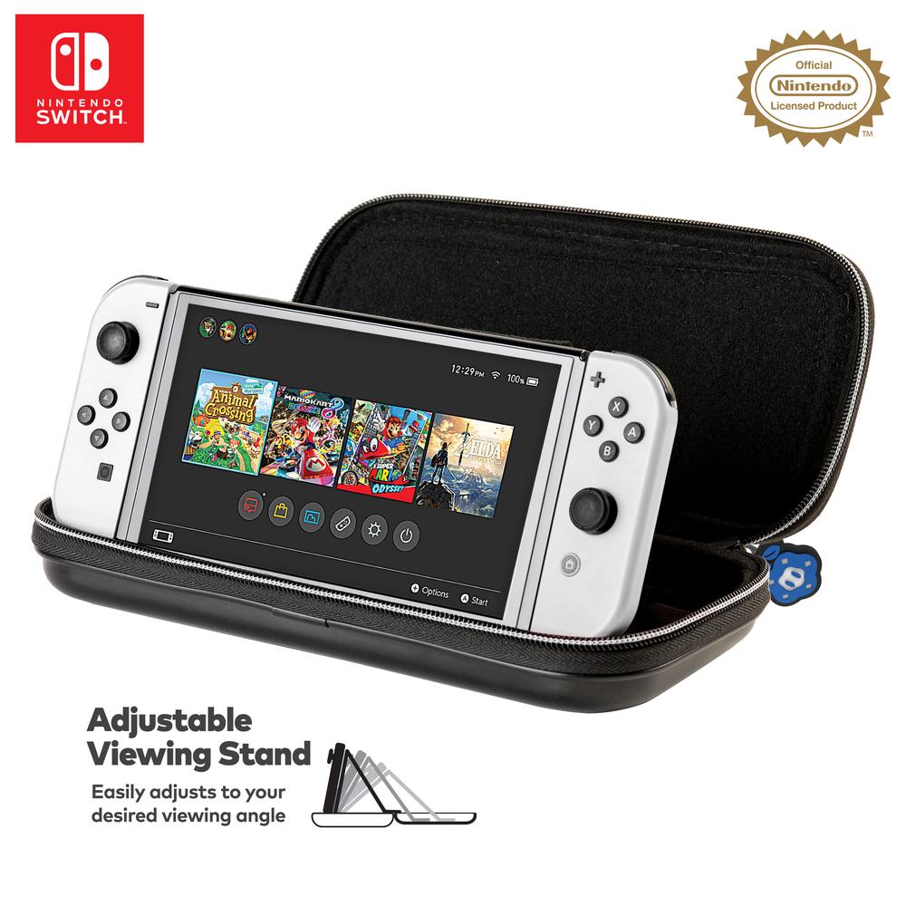 Foto 4 pulgar | Estuche Nintendo Switch Super Mario Wonder Negro Rds