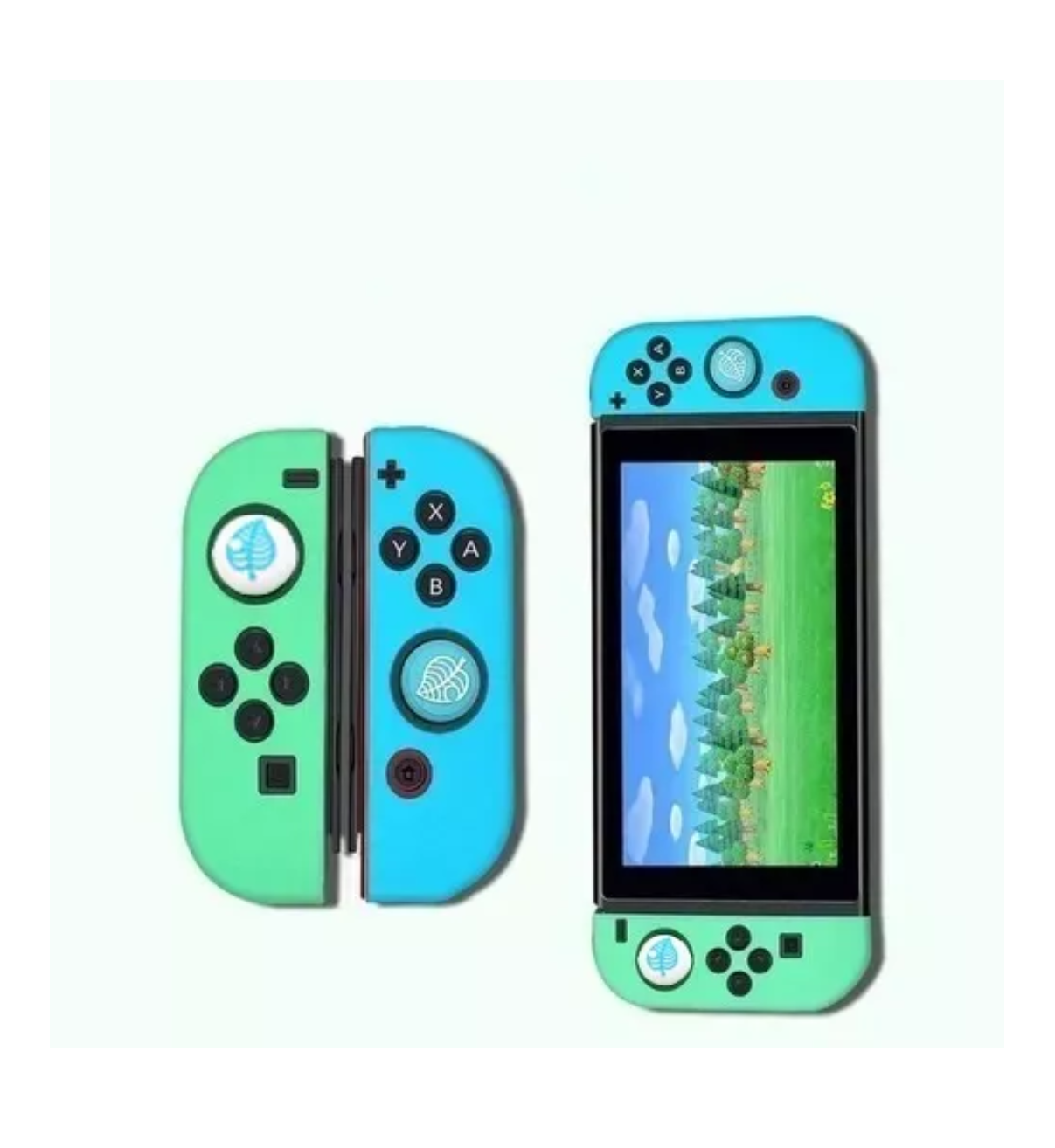 Foto 3 | Funda Nintendo Switch Estuche Accesorios Animal Crossing Verde