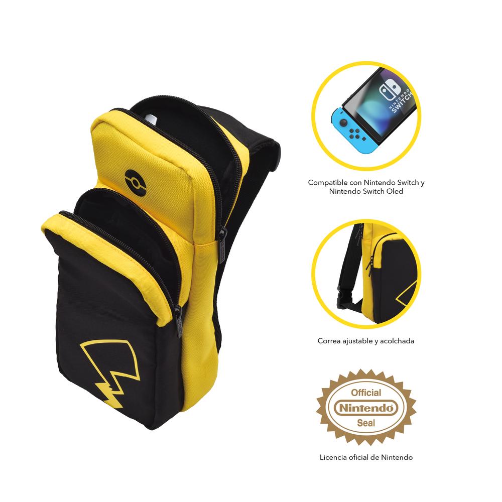 Foto 5 pulgar | Estuche para Nintendo Switch Adventure Pack Pokémon Pikachu Amarillo