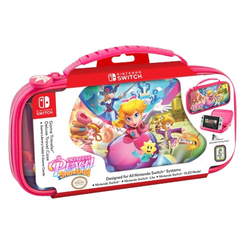 Foto 3 pulgar | Estuche Nintendo Switch Princesa Peach Rosa Hori