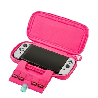 Foto 4 | Estuche Nintendo Switch Princesa Peach Rosa Hori