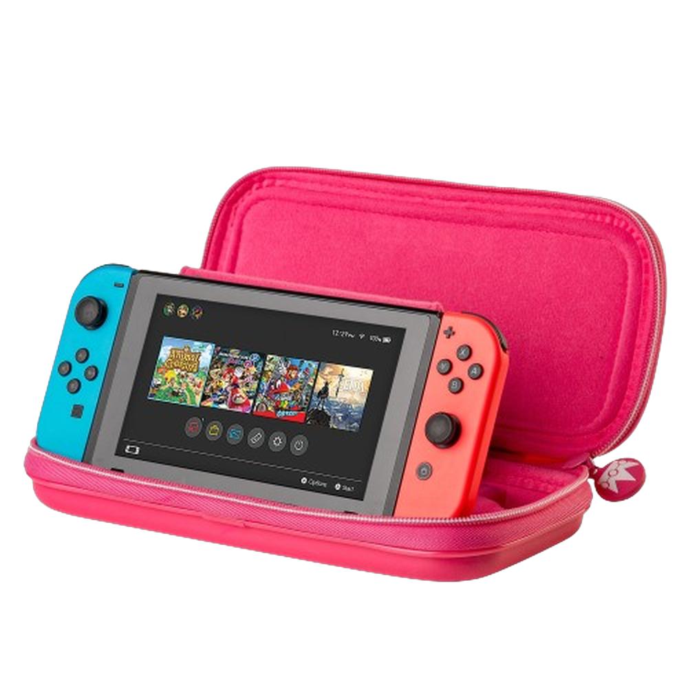 Foto 7 pulgar | Estuche Nintendo Switch Princesa Peach Rosa Hori