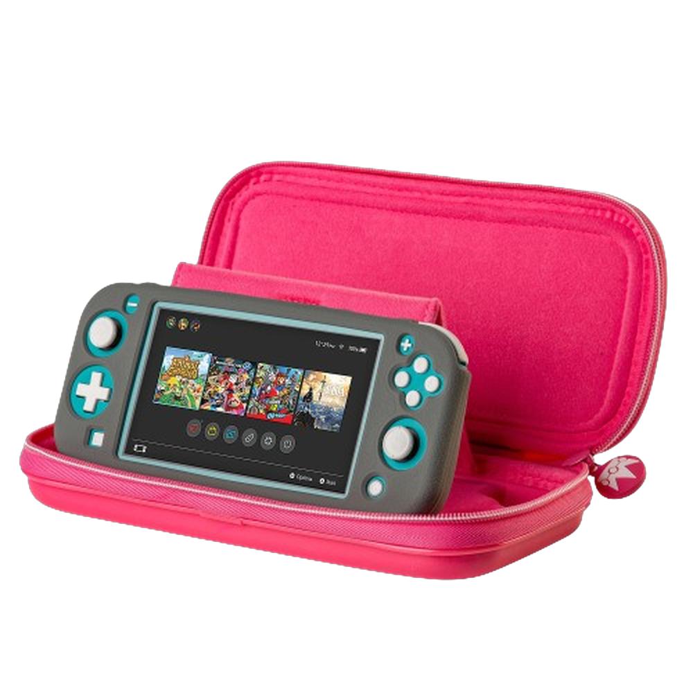 Foto 8 pulgar | Estuche Nintendo Switch Princesa Peach Rosa Hori