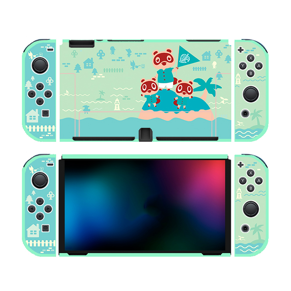 Foto 2 pulgar | Funda Protectora para Nintendo Switch Oled Animal Crossing