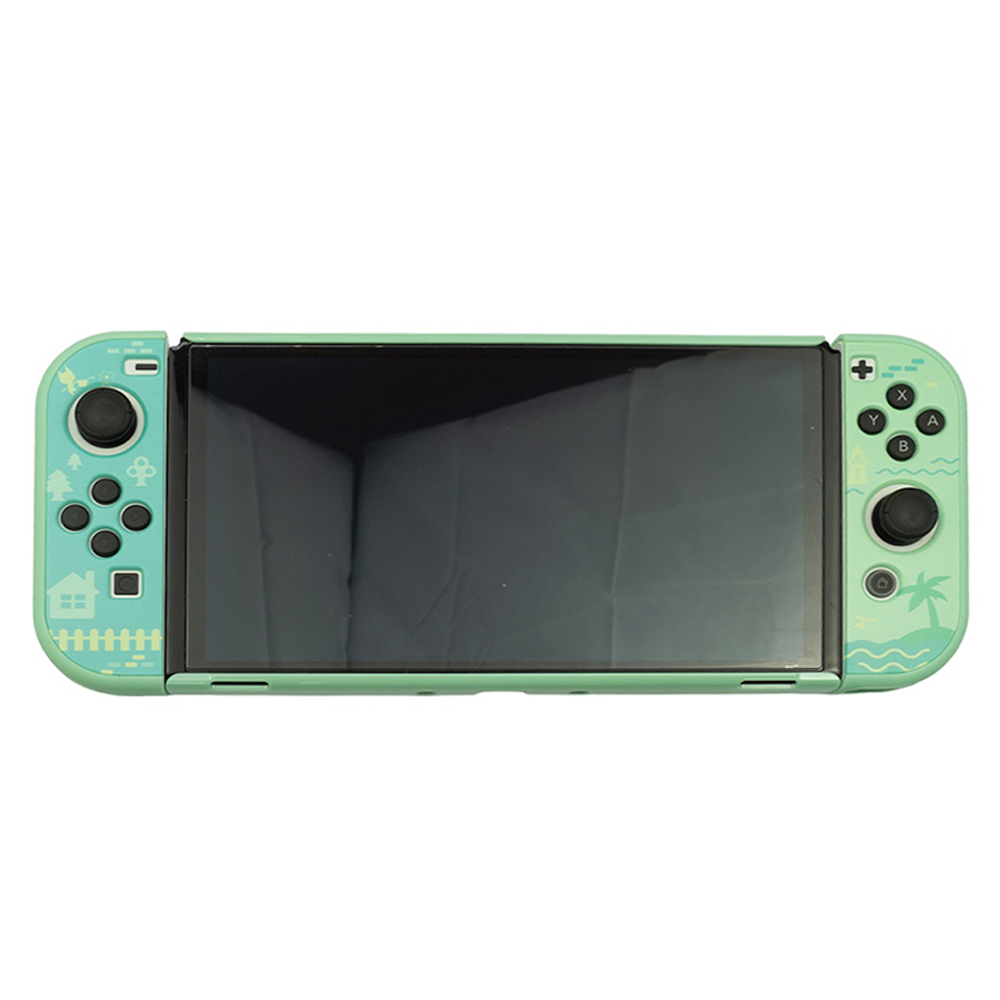 Foto 3 pulgar | Funda Protectora para Nintendo Switch Oled Animal Crossing