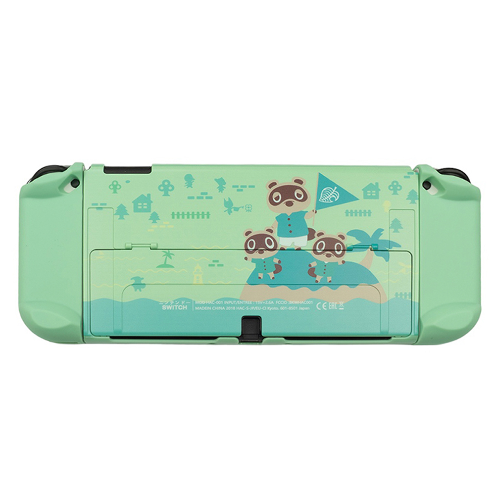 Foto 4 pulgar | Funda Protectora para Nintendo Switch Oled Animal Crossing