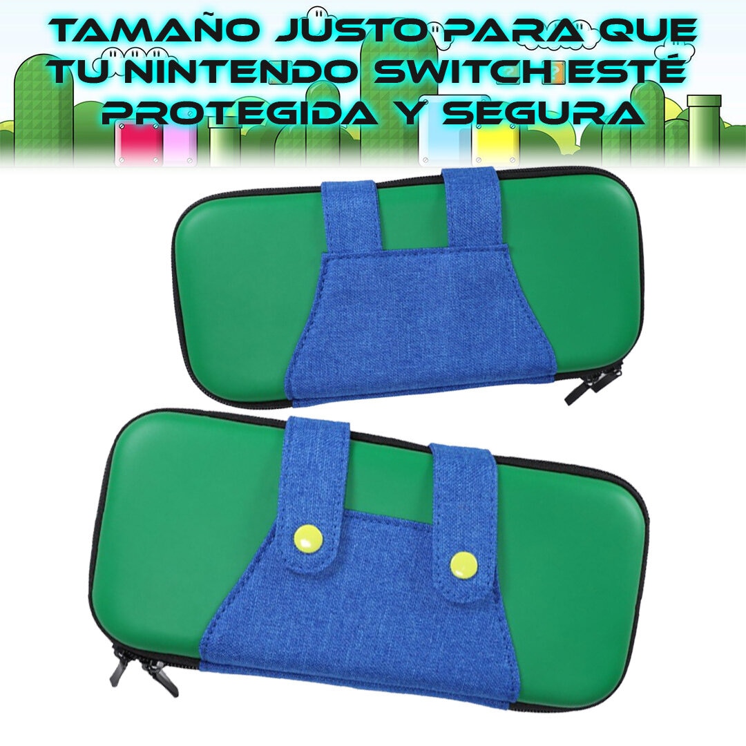 Foto 3 pulgar | Funda de Transporte para Nintendo Switch Store Cline Diseño Luigi