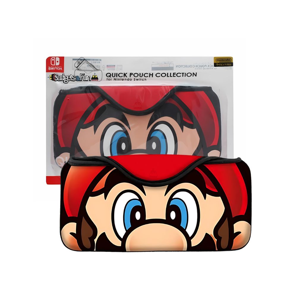 Foto 5 pulgar | Funda Protectora Gadgets&Fun de Mario para Nintendo Switch