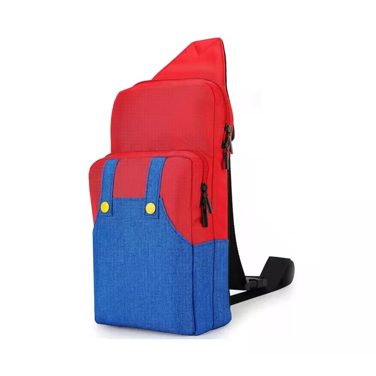 Foto 2 pulgar | Mochila Estuche Para Nintendo Switch, Bolsa De Pecho - Mario Eo Safe Imports Esi-14451 Multicolor