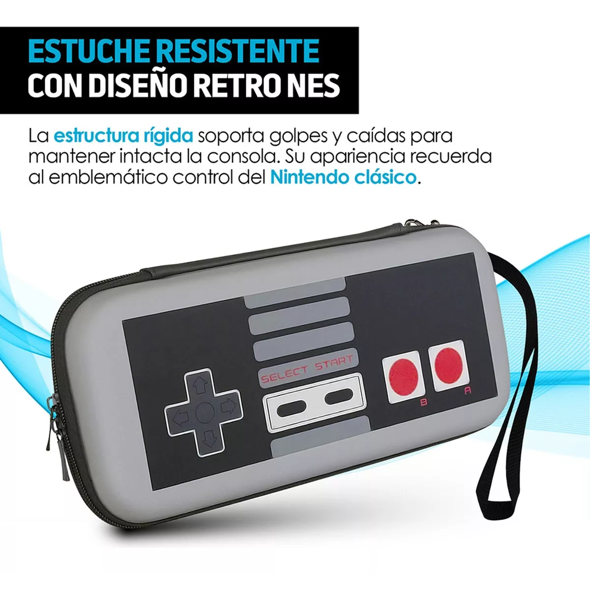 Foto 3 pulgar | Funda Estuche Protector Retro Nintendo Switch Eo Safe Imports Esi-14458 Multicolor