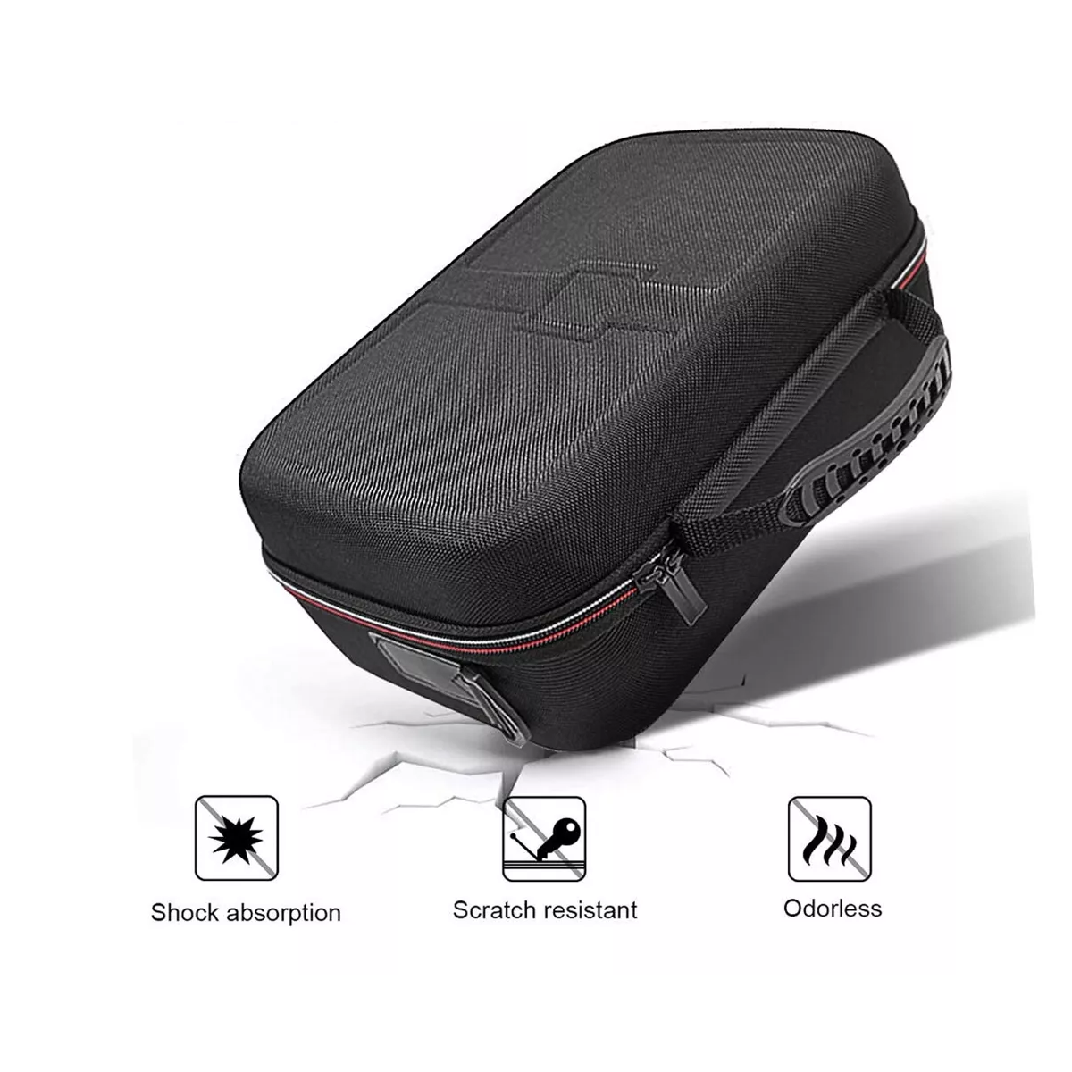 Foto 3 pulgar | Estuche Funda Grande Rígido Viaje Para Nintendo Switch/oled Eo Safe Imports Esi-14445 Negro