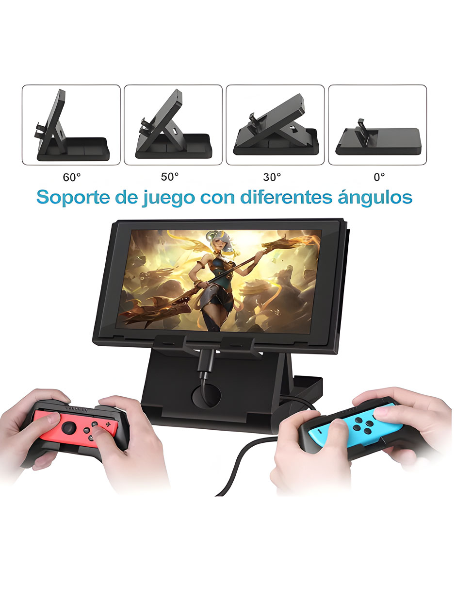 Foto 3 pulgar | Set de Accesorios para Nintendo Switch Oled Funda Estuche 20 piezas