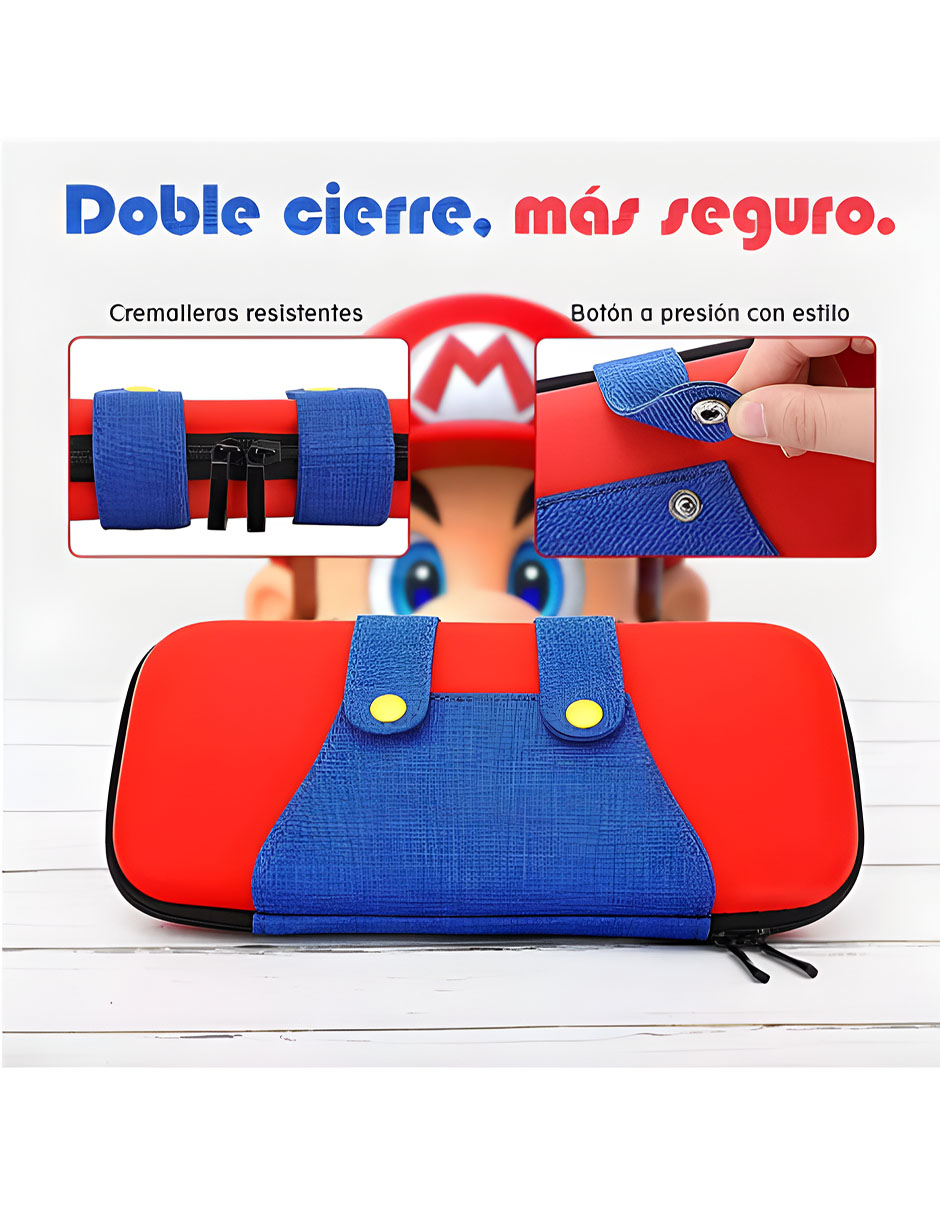 Foto 7 pulgar | Set de Accesorios para Nintendo Switch Oled Funda Estuche 20 piezas