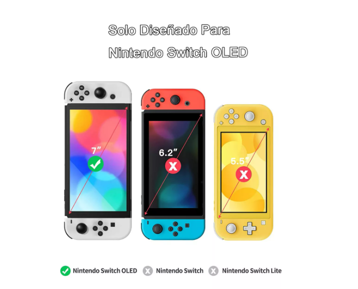 Foto 3 pulgar | Kit de Estuche y Accesorios Wünd para Nintendo Switch Oled 35 Piezas