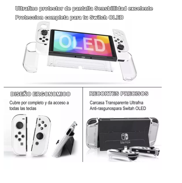 Foto 5 pulgar | Kit de Estuche y Accesorios Wünd para Nintendo Switch Oled 35 Piezas