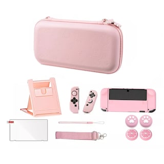 Foto 1 | Estuche Rosa Y Accesorios Nintendo Switch Oled 11pzas Eo Safe Imports Esi-15167 Rosa