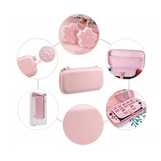 Foto 2 | Estuche Rosa Y Accesorios Nintendo Switch Oled 11pzas Eo Safe Imports Esi-15167 Rosa