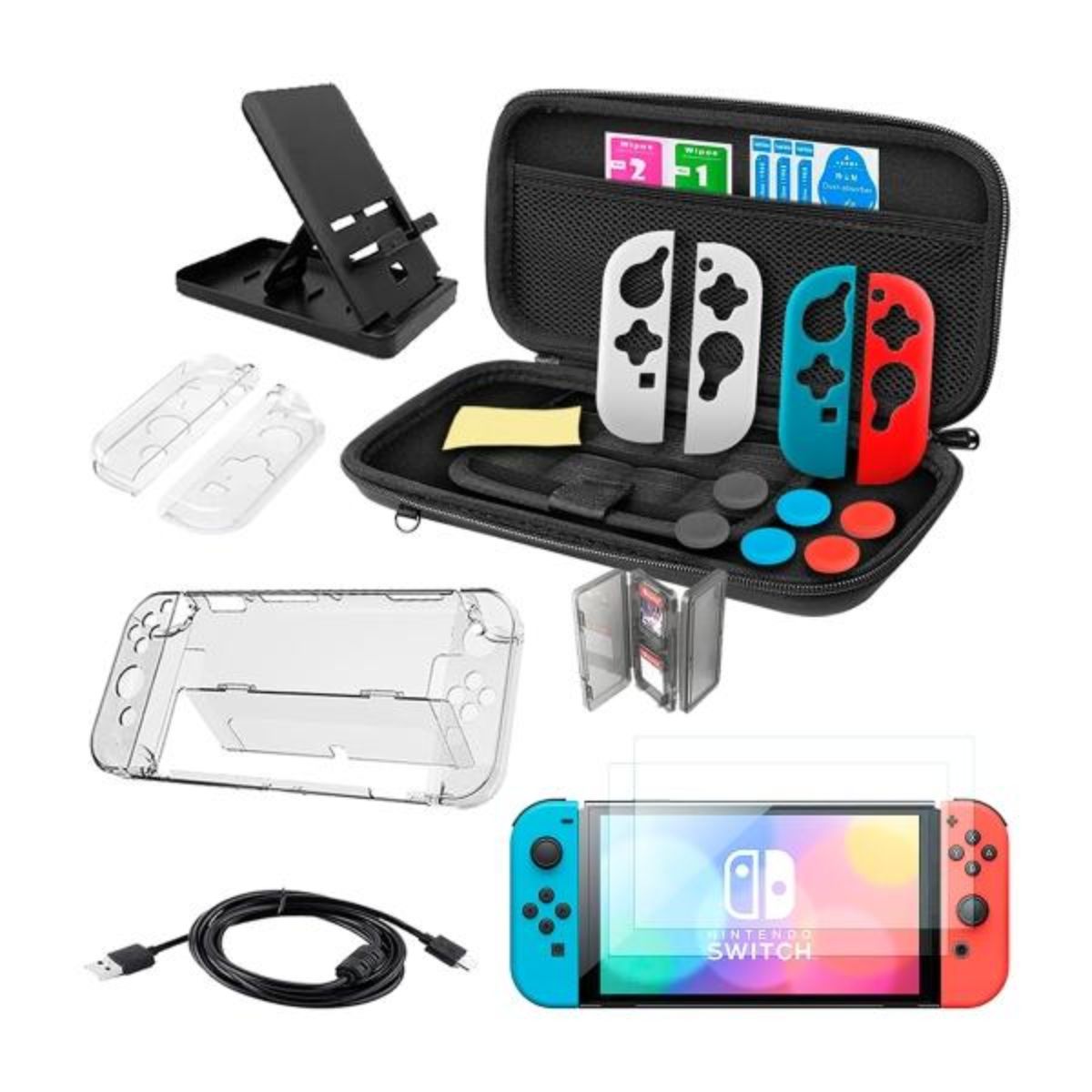 Hype Switch OLED Kit Accesorios 22 en 1