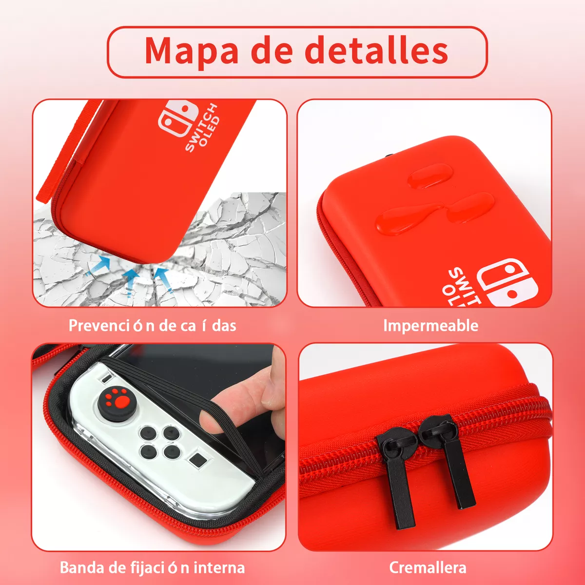 Foto 4 pulgar | Estuche Eo Safe Imports para Nintendo Switch