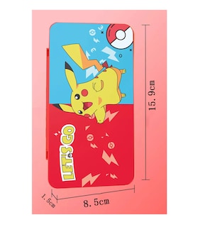 Foto 3 | Funda Para Nintendo De Switch Juegos Compatible Con Oled Azul Rojo Pikachu