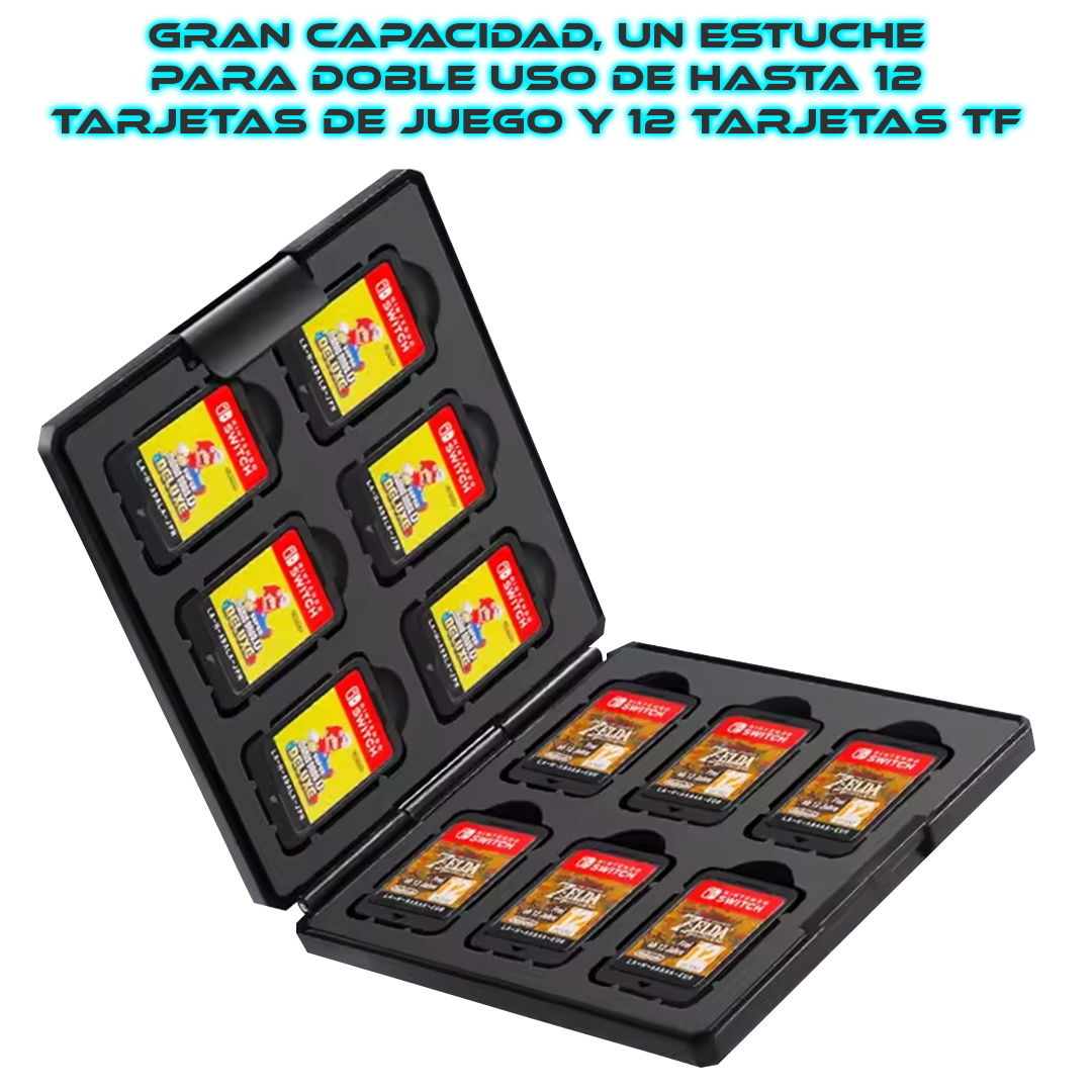 Foto 3 pulgar | Estuche Portajuegos Para N-switch Rojo