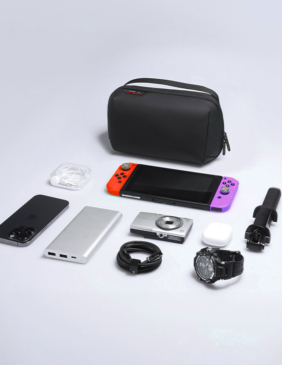 Foto 3 pulgar | Estuche Kantera Negro para Nintendo Switch