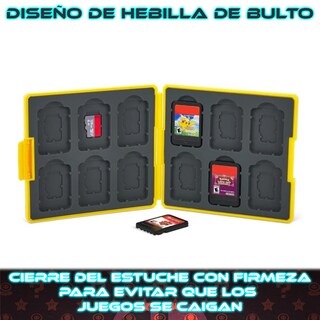 Foto 4 | Estuche Porta Juegos Para N-switch Amarillo